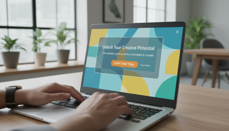 Exemplo de popup de alta conversão criado com Elementor PRO para websites