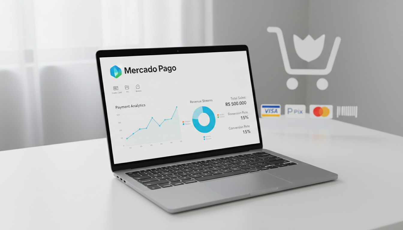 Dashboard Mercado Pago WooCommerce 8.7.10, analytics de pagamento, otimização e-commerce