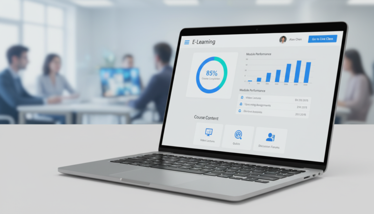 Interface do Tutor LMS 3.9.7, painel de controle, plataforma de cursos online, eLearning, gestão de ensino