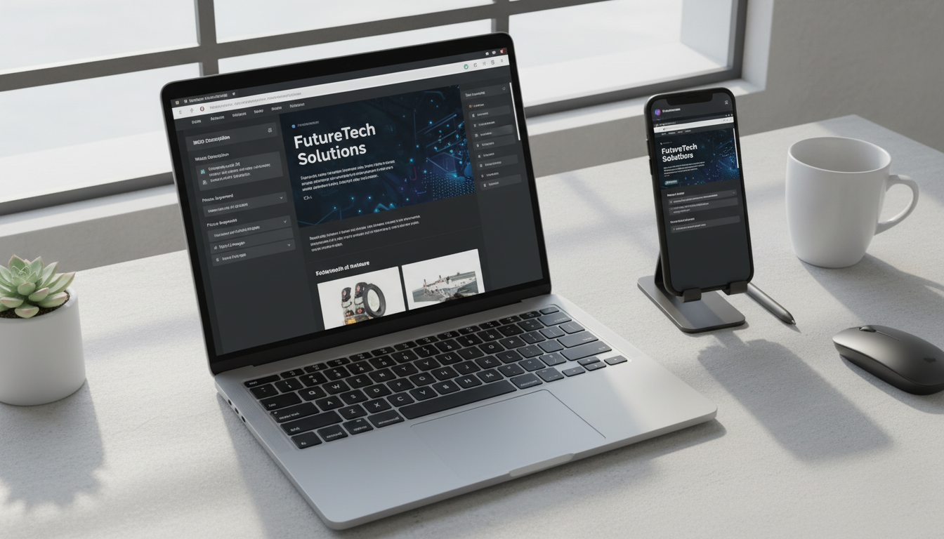 Interface Elementor PRO com configurações de SEO, otimização de site, design responsivo