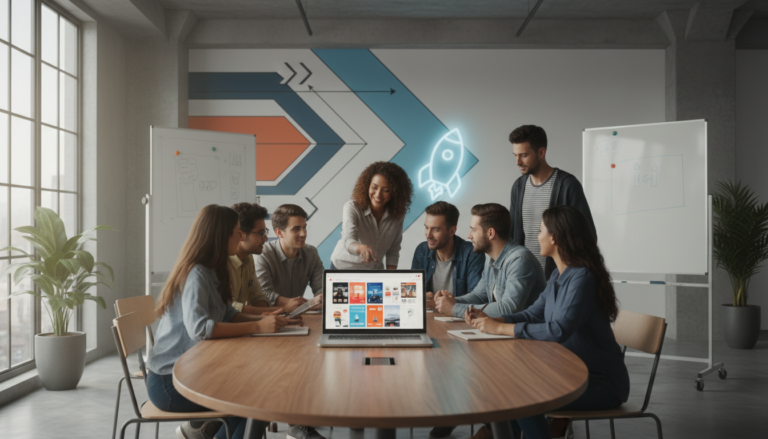 Temas WordPress para Startups, construção de marca, site rápido, web design para startups, WordPress para negócios