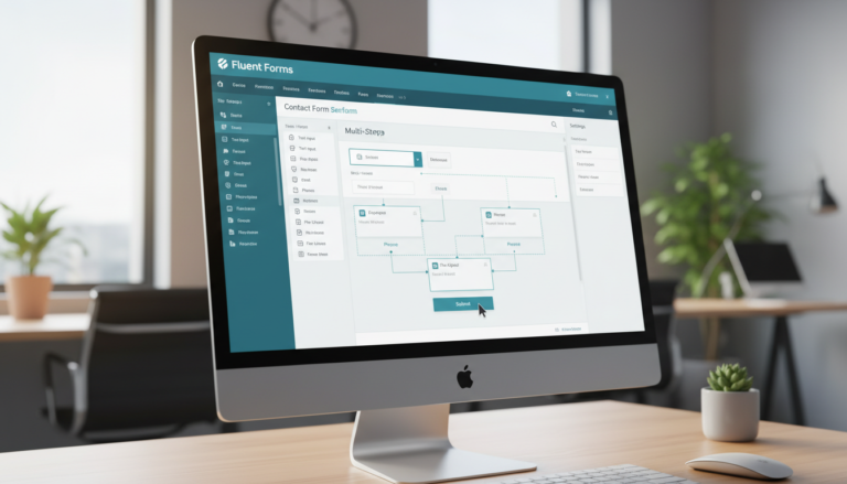Interface do Fluent Forms 6.1.16 com novos campos e otimizações
