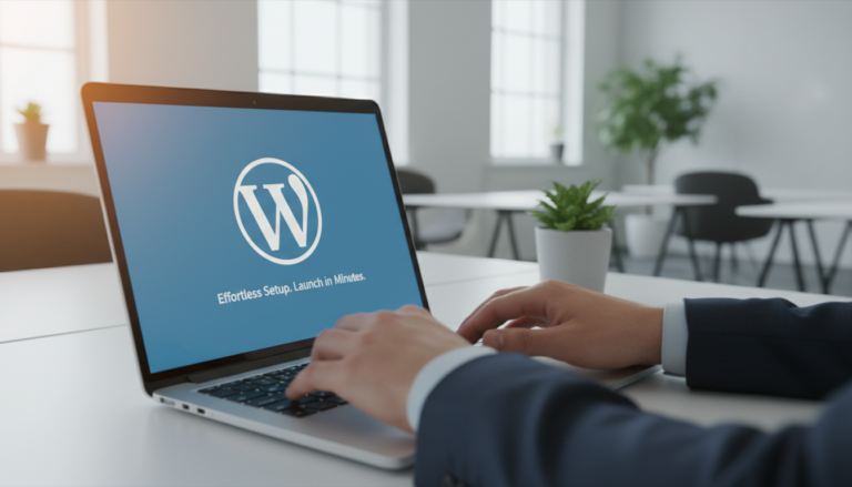 Instalação rápida do WordPress em notebook com guia passo a passo