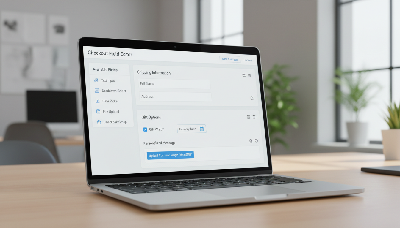 Checkout Field Editor WooCommerce 2.1.6, personalização de campos de checkout, gerente de checkout WooCommerce, novos campos de checkout, otimização de checkout