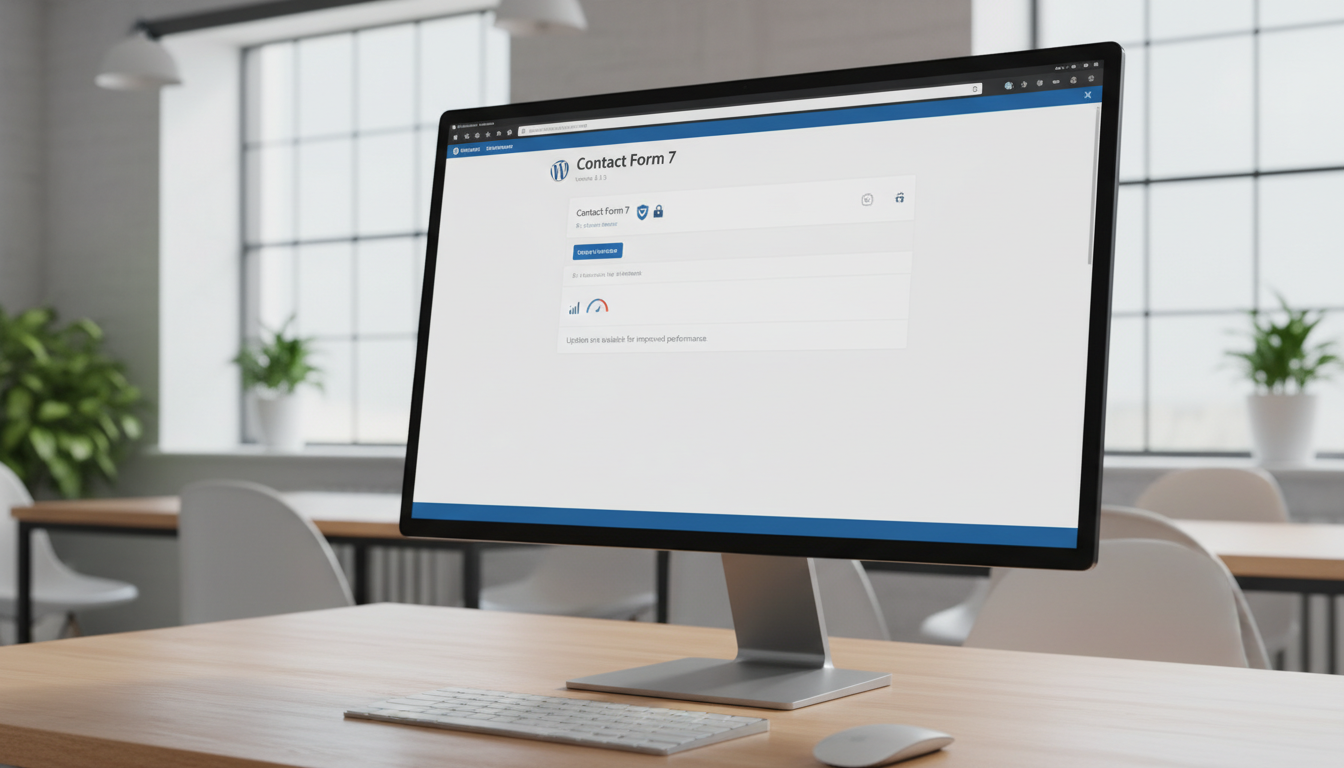 Contact Form 7 6.1.5, WordPress, formulários de contato, atualização, segurança, desempenho