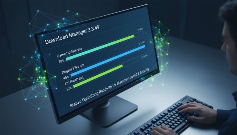 Download Manager 3.3.49, gerenciador de downloads, nova versão, velocidade de download, segurança digital, interface intuitiva