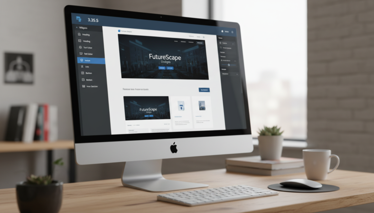 Interface Elementor 3.35.5 com novos recursos e otimizações de performance