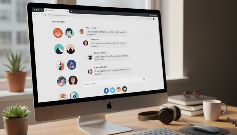 Interface de comentários WordPress otimizada com plugins alternativos