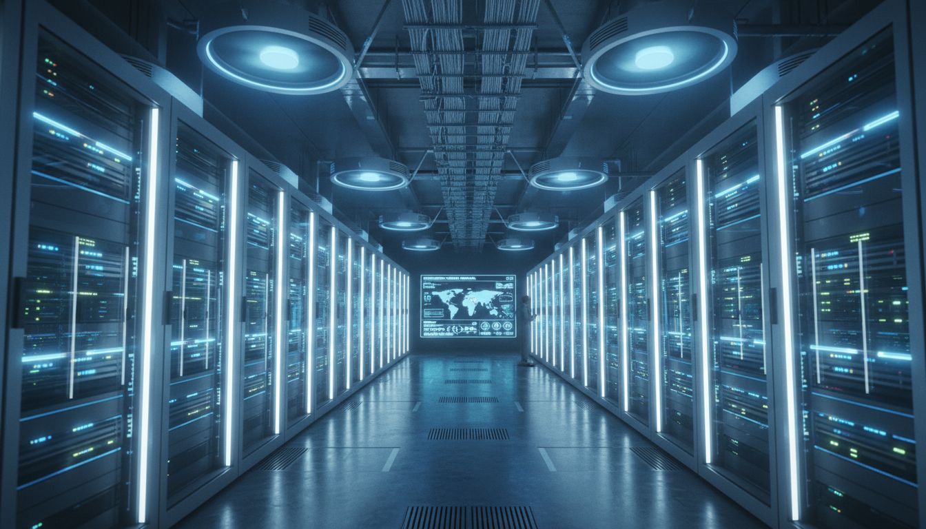 Servidor MySQL otimizado para WooCommerce grandes, centro de dados de e-commerce, desempenho de banco de dados, infraestrutura de loja online