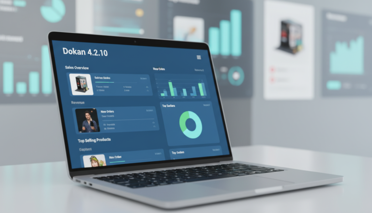 Dokan 4.2.10 novidades, marketplace multi-vendedor, atualização Dokan, painel de controle otimizado