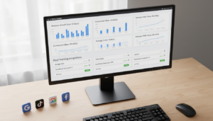 Painel Pixel Manager for WooCommerce 1.57.0 com dados de Google Ads e TikTok