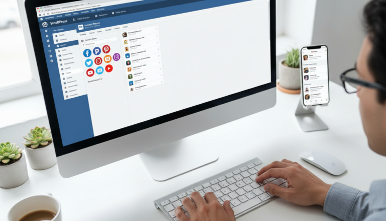 Melhores plugins de redes sociais WordPress, integração social, ferramentas de marketing digital, engajamento WordPress
