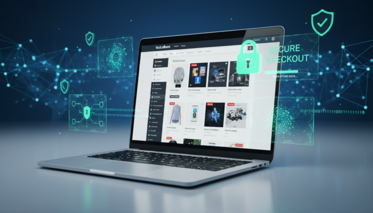 Loja WooCommerce protegida contra ataques e fraudes com SSL e firewall
