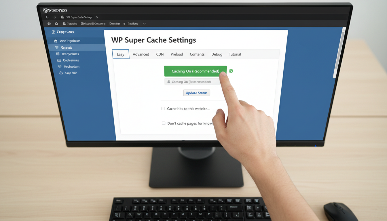 Configurando WP Super Cache no WordPress para acelerar o site