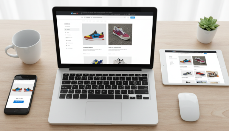 Loja virtual WordPress, tema e-commerce responsivo, design moderno, otimização de vendas, interface de usuário
