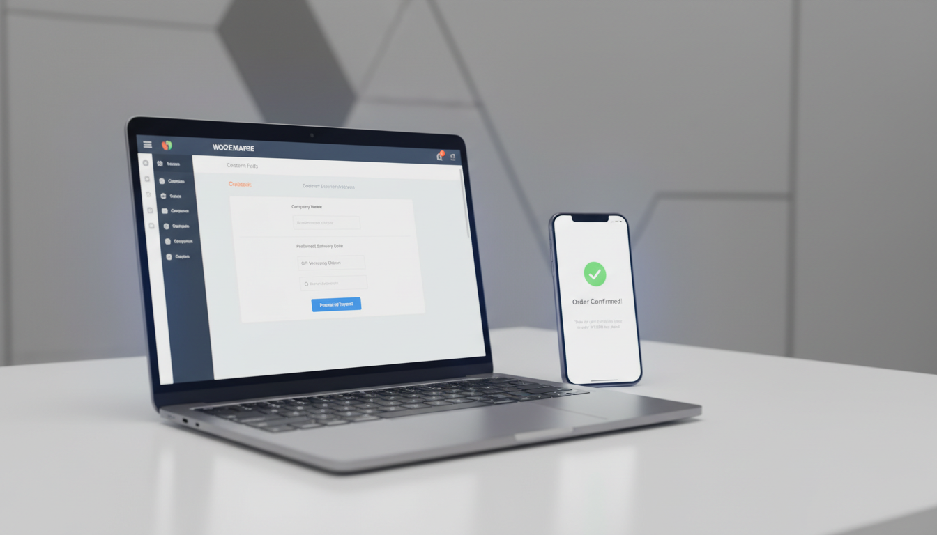 Interface do Checkout Field Manager 7.8.9 em WooCommerce, campos personalizados, otimização de e-commerce