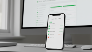 Post SMTP 3.9.0 app mobile, logs de e-mail, alertas SMTP, gerenciamento remoto de e-mails, solução SMTP completa