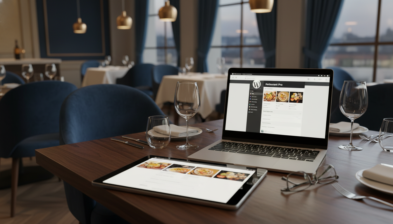 Temas WordPress para Restaurantes e Bares com Cardápios e Reservas Online