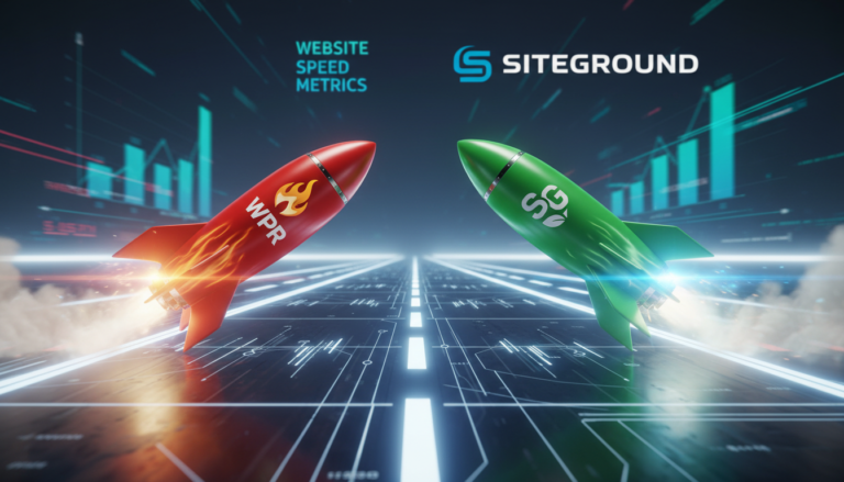 WP Rocket vs SG Optimizer SiteGround - Comparação de Performance