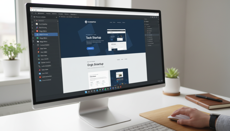 Premium Addons for Elementor 4.11.74 interface de edição com novos recursos