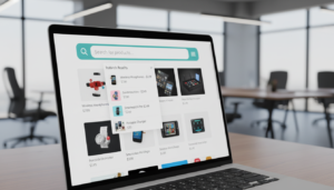 Interface do Advanced Woo Search 3.63 em loja WooCommerce com resultados rápidos