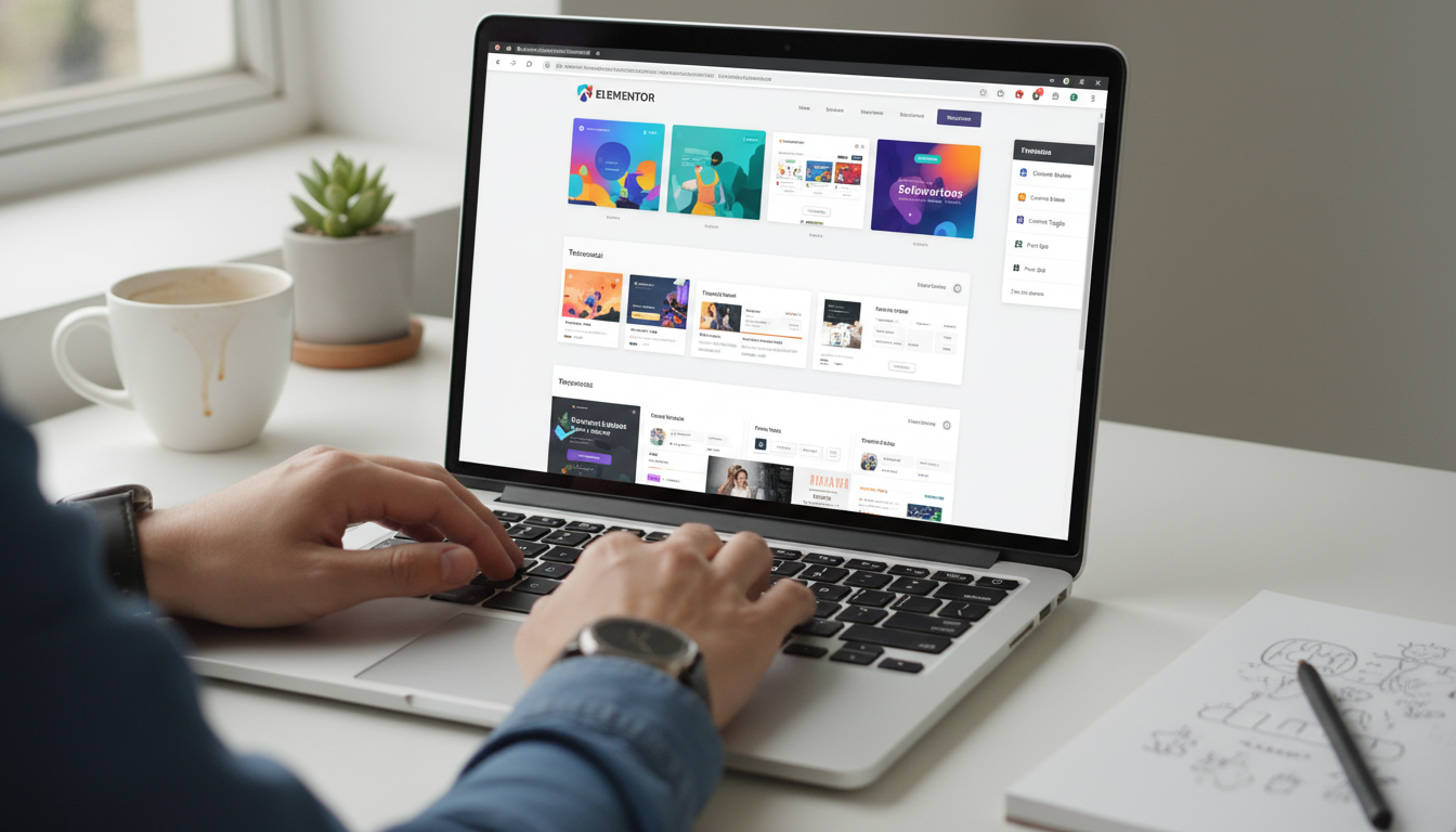 Interface do Essential Addons for Elementor 6.6.3 com novos templates e widgets