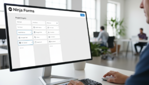 Interface de usuário do Ninja Forms 3.14.4 com novidades e melhorias de performance e segurança