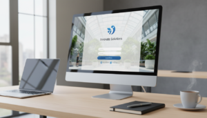 Página de login do WordPress personalizada com LoginPress 6.2.1, logotipo da empresa, fundo e botões customizados